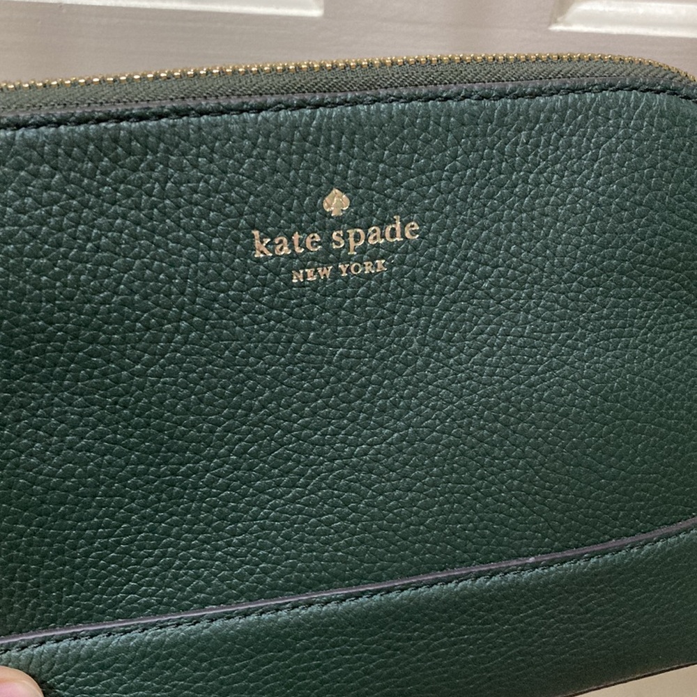 NWT Kate Spade Hanna Deep Evergreen Crossbody Purse Bag - Picture 3 of 14